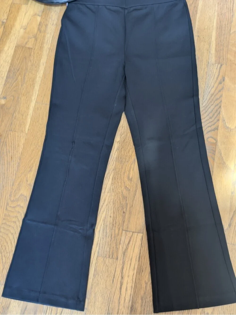 J.Crew Women's Black Tailored Pull-On Straight-Leg Pants, Size 8, New with Tags